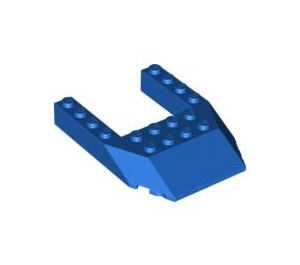 LEGO Blauw Wig 6 x 8 met Uitsparing (32084)