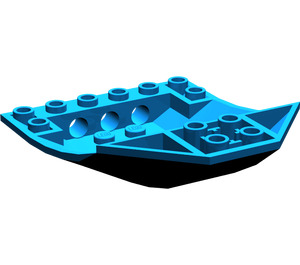 LEGO Blue Wedge 6 x 8 x 2 Triple Inverted (41761 / 42021)