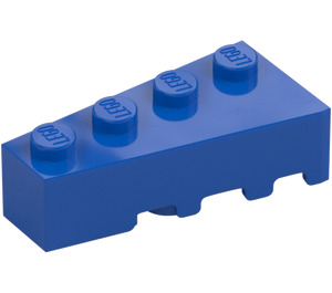 LEGO Blue Wedge Brick 2 x 4 Left (41768)