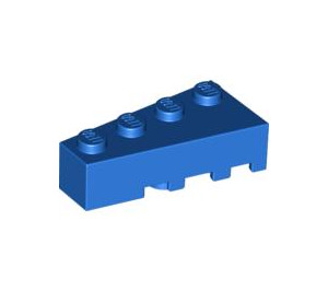 LEGO Blue Wedge Brick 2 x 4 Left (41768)