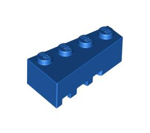 LEGO Blue Wedge Brick 2 x 4 Right (41767)