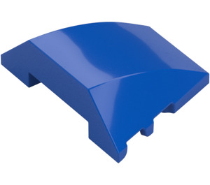 LEGO Blue Wedge Curved 3 x 4 Triple (64225)