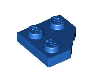 LEGO Blau Keil Platte 2 x 2 Cut Ecke (26601)