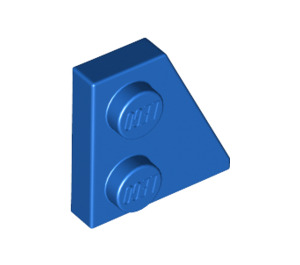 LEGO Blau Keil Platte 2 x 2 Flügel Recht (24307)