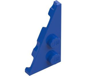 LEGO Blue Wedge Plate 2 x 4 Wing Left (65429)