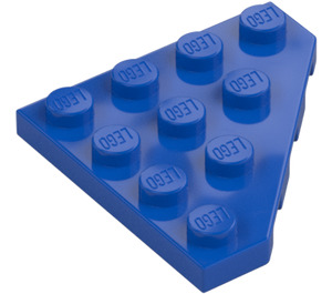 LEGO Blau Keil Platte 4 x 4 Ecke (30503)