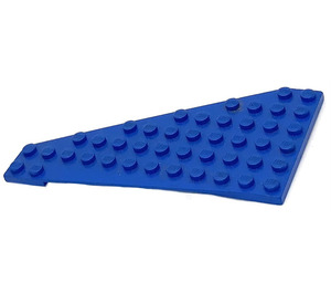 LEGO Blue Wedge Plate 7 x 12 Wing Left (3586)