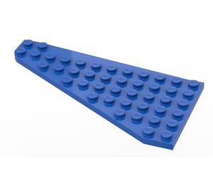 LEGO Blue Wedge Plate 7 x 12 Wing Right (3585)