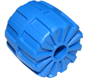 LEGO Blue Wheel Hard-Plastic Medium (2593)