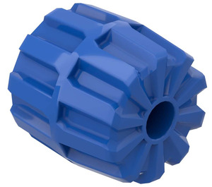 LEGO Blue Wheel Hard-Plastic Small (6118)