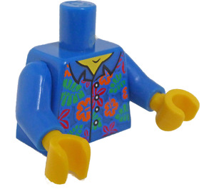 LEGO Blue 'Where are my Pants?' Guy Minifig Torso (973 / 88585)