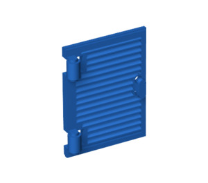 LEGO Blue Window 1 x 2 x 3 Shutter with Hinges and no Handle (60800)
