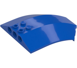 LEGO Blue Windscreen 6 x 8 x 2 Curved (40995 / 41751)