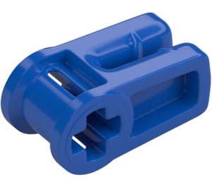 LEGO Blue Wire Clip with Cross Hole (49283)