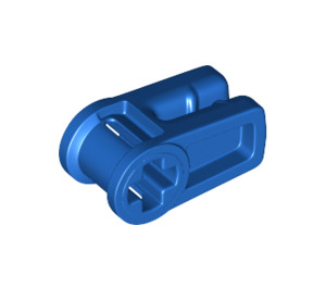 LEGO Blau Wire Clip mit Kreuz Loch (49283)