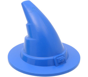 LEGO Blau Wizard Hut mit glatter Oberfläche (6131)