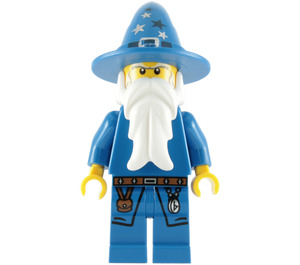 LEGO Bleu Wizard Figurine