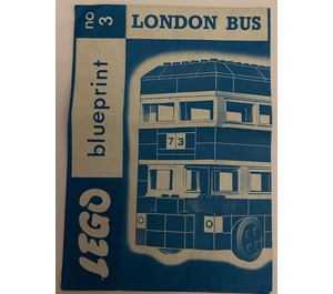 LEGO Blueprint London bus no3