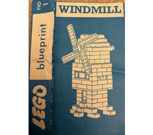 LEGO Blueprint windmill no1