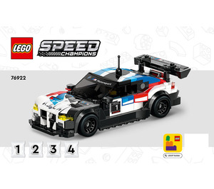 LEGO BMW M4 GT3 & BMW M Hybrid V8 76922 Anweisungen