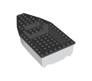 LEGO Boat 8 x 16 x 3 mit Schwarz oben (28925)