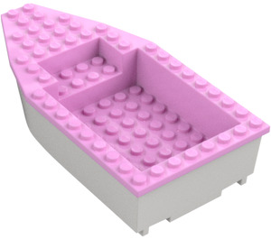 LEGO Båt 8 x 16 x 3 med Rosa Topp (28925)