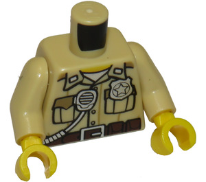 LEGO Boat Driver Minifig Torso (973 / 76382)