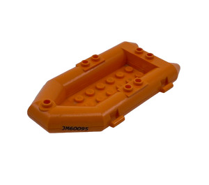 LEGO Boat Inflatable 12 x 6 x 1.33 with 'JM60095' on both sides Sticker (30086)