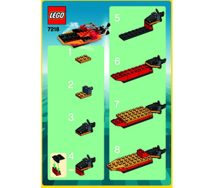 LEGO Boat Set 7218 Instructions