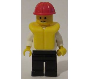 LEGO Boat Worker avec Gilet de sauvetage Figurine
