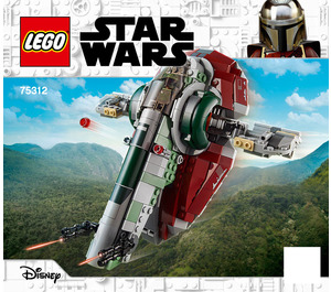 LEGO Boba Fett's Starship Set 75312 Instructions