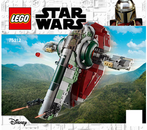 LEGO Boba Fett's Starship 75312 Instrukce