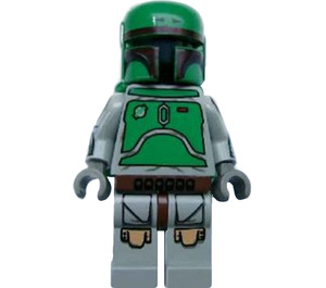 LEGO Boba Fett with Light Gray Armor with Printed Arms & Legs Minifigure