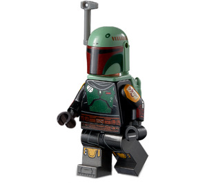 LEGO Boba Fett mit Repainted Beskar Rüstung und Rangefinder Minifigur