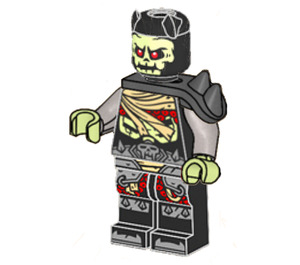 LEGO Bone Warrior Figurine