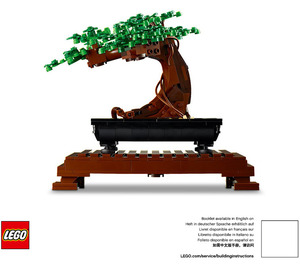 LEGO Bonsai Arbre 10281 Instructions