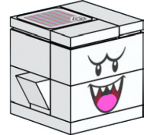 LEGO Boo with Dark Pink Tongue Minifigure