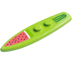 LEGO Boogiebord met Melon, Smile Sticker (17947)