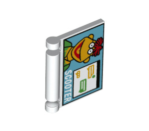 LEGO Book Cover met Computer Screen en Scooter (24093 / 99424)