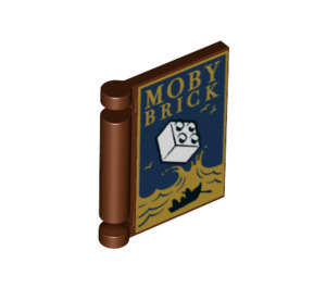 LEGO Book Cover with Moby Brick Decoration (24093 / 66275)
