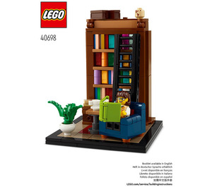 LEGO Books Are My Passion 40698 Инструкции