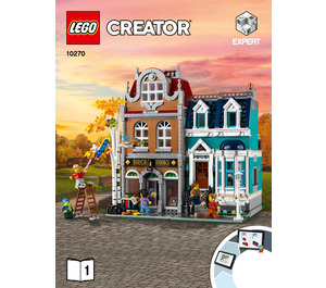 LEGO Bookshop Set 10270 Instructions