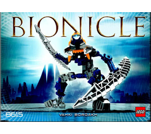 LEGO Bordakh Set 8615-1 Instructions