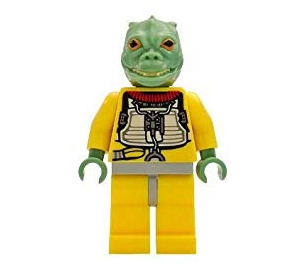 LEGO Bossk con Verde sabbiato Testa Minifigure