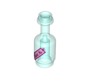 LEGO Bottle 1 x 1 x 2 with 'Drink Me' (26166 / 95228)