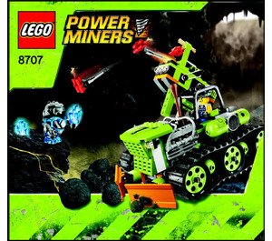 LEGO Boulder Blaster 8707 Byggeinstruksjoner