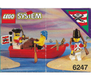 LEGO Bounty Boat Set 6247 Instructions