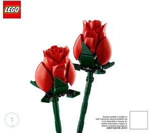 LEGO Bouquet of Roses Set 10328 Instructions