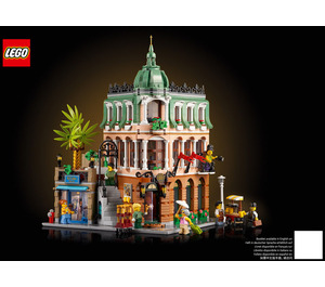 LEGO Boutique Hotel Set 10297 Instructions