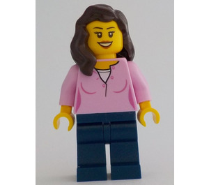 LEGO Bowling Alley Woman minifiguur